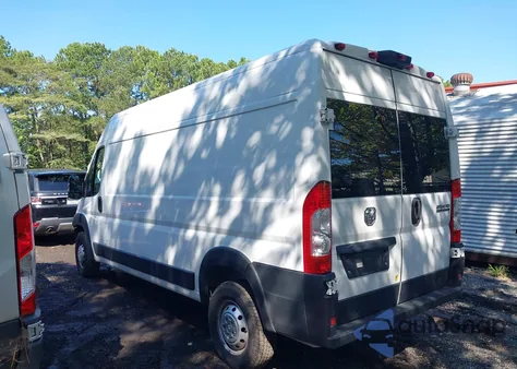 2023 Ram Promaster 2500 High Roof 159 Wb из США, поврежденный, VIN 3C6LRVDG8PE605867
